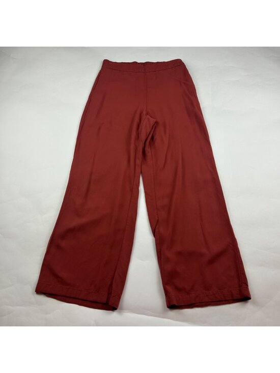Old Navy Pants - Old Navy Cherry Birch Challis Playa Wide Leg Summer Pant S